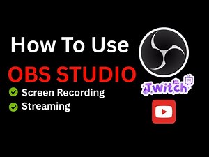 How to Use OBS Studio (Beginner’s Guide for Streaming & Screen Recording)