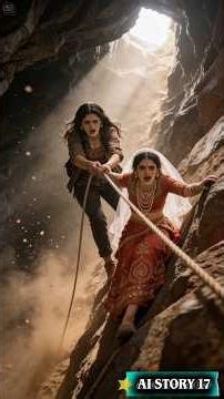 This is how Simran saved the bride trapped in the mine 😢 #simranstory #emotionalstory #hindistory...