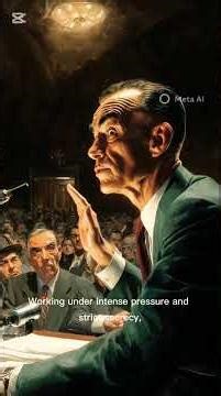 J. Robert Oppenheimer:genius behind the atomic bomb and the Manhattan Project #oppenheimer#science