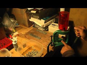Casting Bullets on a Budget (Part 3 of 5) - Sizing and Tumble Lubing (1080p HD)