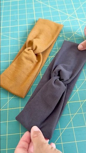 How to Sew a Headband from Scraps 👧 🧵