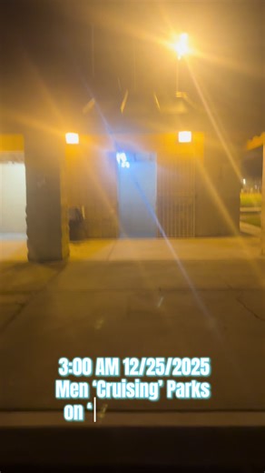 Men ‘Crusing’ Parks for pleasure on 12/25/25 at 3:00 AM on Christmas Morning. #fyp #foryoupage #funny #tiktokviral #love
