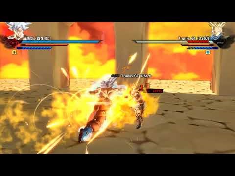 Dragonball Xenoverse 2 Matches #6!!! Ultra Instinct Goku vs USSJ Trunks GT!