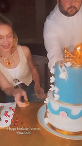 Gigi Hadid celebrating 28th Birthday in 2023 with friends 🎂 #throwback #gigihadid #bellahadid #zaynmalik #bradleycooper #birthdaygirl #birthday #upcoming #advancedbirthday 🫶🏼 | Gigi Hadid Fan Club