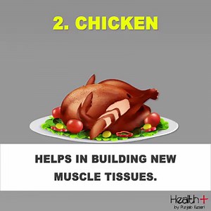 61K views · 875 reactions | 6 Foods That Are Great For Building Muscles | Health+ | Facebook