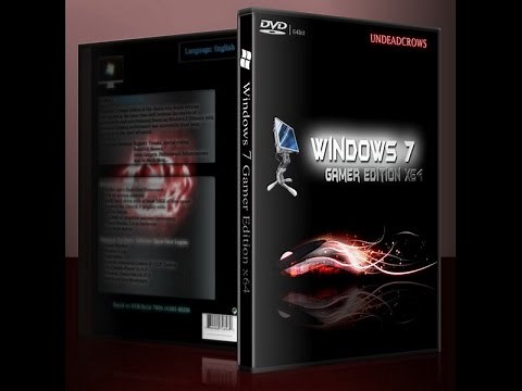 Best Windows 7 modded editions: #1 Gamer edition x64 (2016)