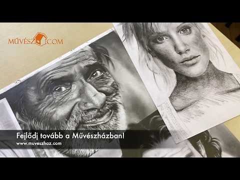 Portré rajzolás - Rajz tipp 1.