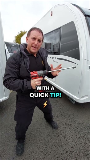 Caravan leg tip! #tomthecaravanman