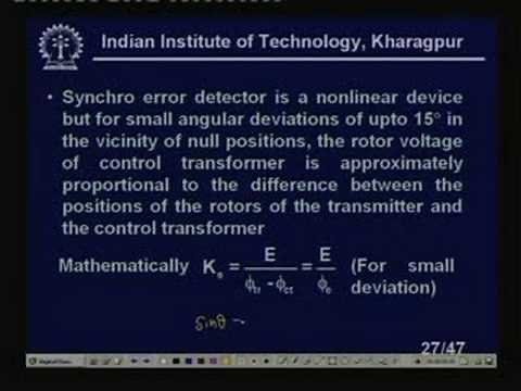 Lecture - 30 Synchro