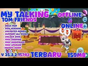 download my talking tom friends mod apk terbaru 2025!!