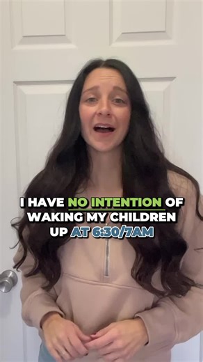 I Have No Intention Of Waking My Children Up At 6:30/7 am ☀️ Follow for more ways to make schooling from home calm, flexible, and effective. #VirtualPrepAcademy #OnlineSchool #SchoolingFromHome #ParentLife