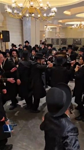 Dancing at a Hasidic wedding ריקודים בחתונה #israel #wedding #music