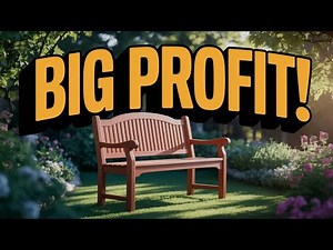 How to Build a Cedar Bench That Sells Fast – Profitable DIY Outdoor Furniture!
