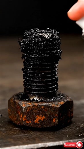 Rusty Bolt Gets Fully Restored in Seconds 🔩 #Satisfying