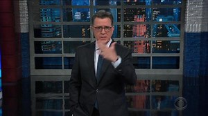 Stephen Colbert Cracks Up Over Trump\'s Sexual Way of Talking About Kim Jong-un