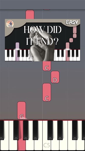 Taylor Swift - How Did It End? | Easy Piano Tutorial