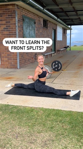 Want to learn to do the front splits? Or even simply being able to touch toes your toes? Then this is for you ⬆️ Building strength is one of the best hacks for improving your flexibility, so if you’re not using this approach then I highly recommend you do! 🤩 Want to learn how to do the splits? Comment with a YES ✨ | Elevate Fitness Australia