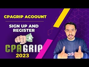 How to create cpagrip account | sign up cpagrip and register for cpagrip 2023
