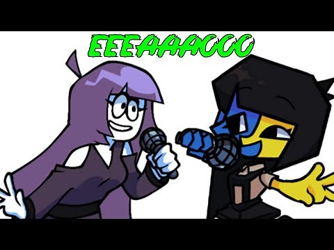 Friday Night Funkin with Lila & Ena Sings EEEAAAOOO [FNF MOD/HARD]