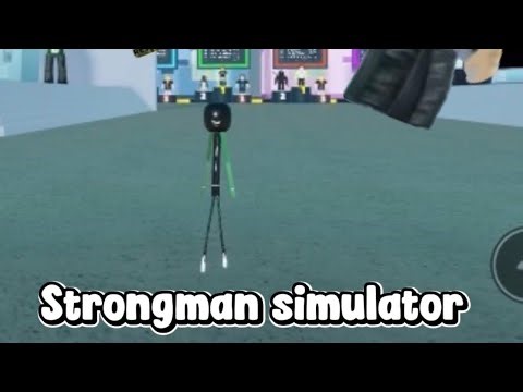 I am so STRONGGGGGGGG#strongmansimulator#roblox