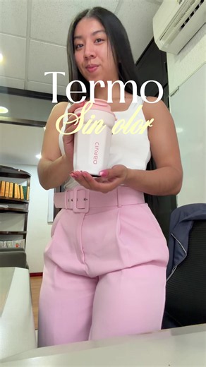 Termo Cibago para café: no guarda olores y no se riega