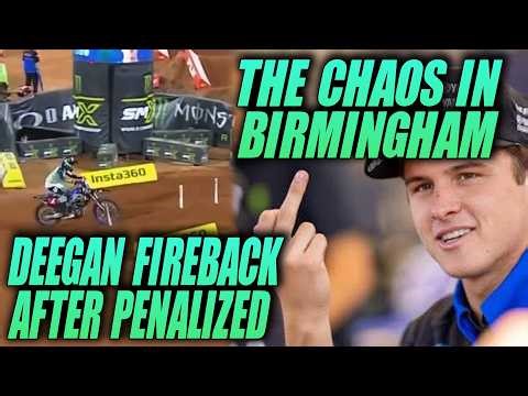 Haiden Deegan FireBack After Penalized Position.!!! | Penalized Report and Chaos in BirminghamSX2026