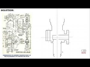 ASSEMBLY DRAWING OF STARTING AIR VALVE
