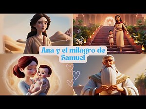 🌟Ana y Samuel: ¡El niño que fue un regalo de Dios! 🌟 | Historias bíblicas para niños