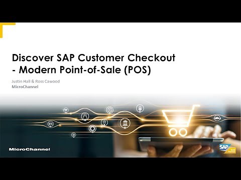 Discover SAP Customer Checkout - Modern Point-of-Sale (POS) - SAP Business One Virtual Event