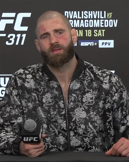 Jiri Prochazka speaks after his victory over Jamahal Hill at #UFC311! | UFC
