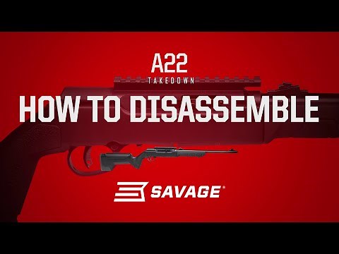 How to Disassemble the A22 Takedown
