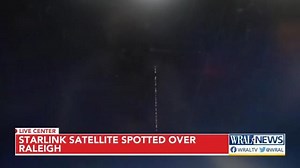 'What is that?' Strange line of lights in sky mystifies people across Triangle