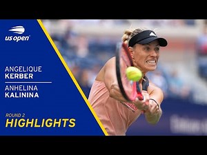 Angelique Kerber vs Anhelina Kalinina Highlights | 2021 US Open Round 2