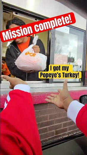 Part 2 | Operation Popeye’s Cajun Turkey = SUCCESS! 🙌🏾🦃