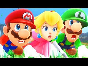 Super Mario Odyssey (All Characters) - Full Game Walkthrough