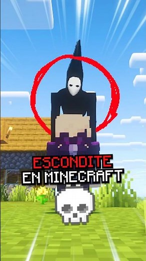 ESCONDITE con un MOD de TERROR en MINECRAFT 💀 #minecraft #zeckr0 #mods #terror