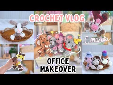Crochet Vlog | Office Makeover | Yarn Haul | 2026