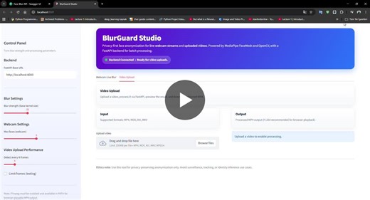 #computervision #faceanonymization #python #fastapi #streamlit #mediapipe #opencv | Göktuğ Erdem DAĞI