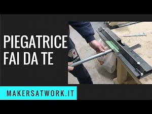 SHEET METAL BENDING MACHINE - Do it yourself