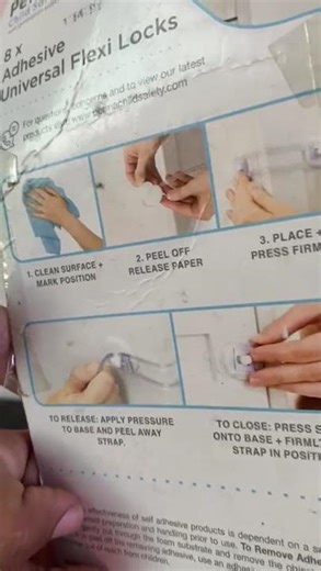 Perma Child Safety Universal Flexi Locks.