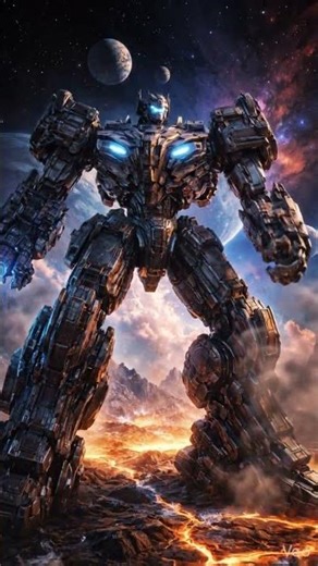 Epic Transformer Robot Awakens on Alien Planet | Cinematic Sci-Fi AI Video