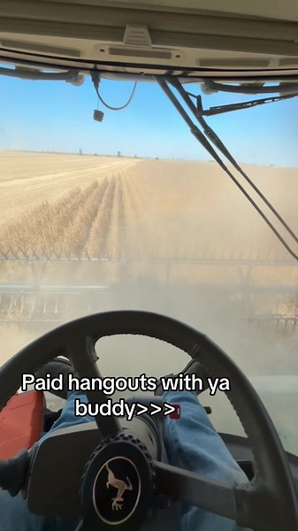 Harvesting Beans with John Deere Equipment