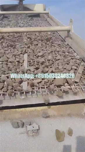 Vibrating screen in a stone crushing plant #screen #vibratingscreen #crusher