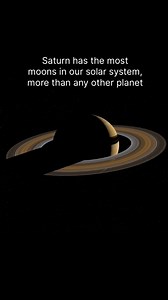 45K views · 584 reactions | Saturn has the most moons in our solar system. | Science Bitch | Facebook