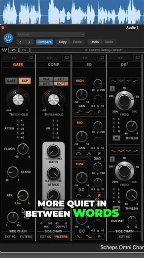 Secret Audio Trick: Get Transparent Noise Reduction! #shorts