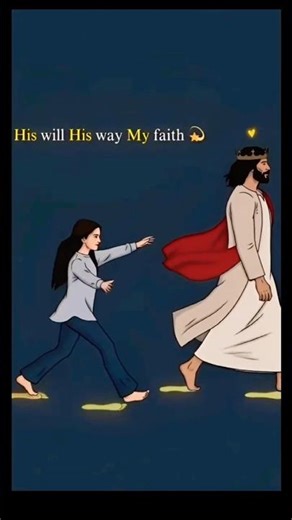 Jesus leads, I follow — that’s the right way. 🙏