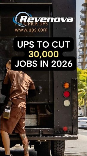 UPS Announces 30,000 Job Cuts