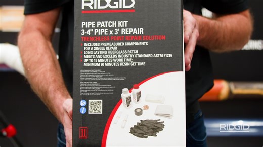 The cutting-edge technology of RIDGID Pipe Patching is revolutionizing the way you fix pipes. ✅ We asked Rob ProDrains how the RIDGID Pipe Patch System has impacted his business. He says, "It's easy to learn and a very good return on investment. You're making a couple grand per patch and you're not digging up the yard." To learn more about our all-inclusive pipe patch kits, stop by booth #2605 at the #WWETTShow or visit RIDGID.com/pipepatch. #RIDGID #RIDGIDTools #RIDGIDPipePatch #trenchlesstechn