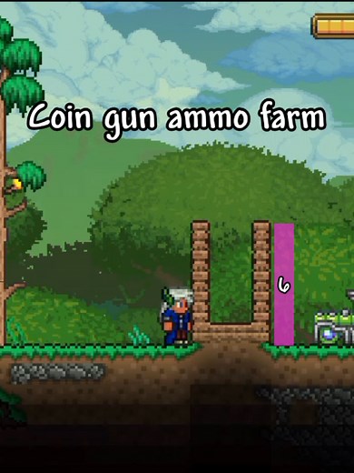 Cara Farm Peluru Coin Gun Gratis di Terraria