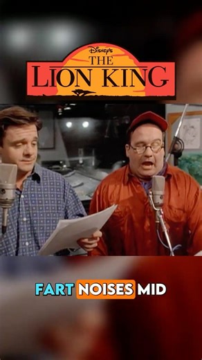 How Pumbaa Became Disney’s First Farting Character 💨 #thelionking #disneyshorts